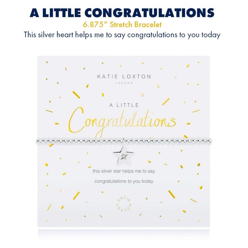 A LITTLE CONGRATULATIONS Star Bracelet